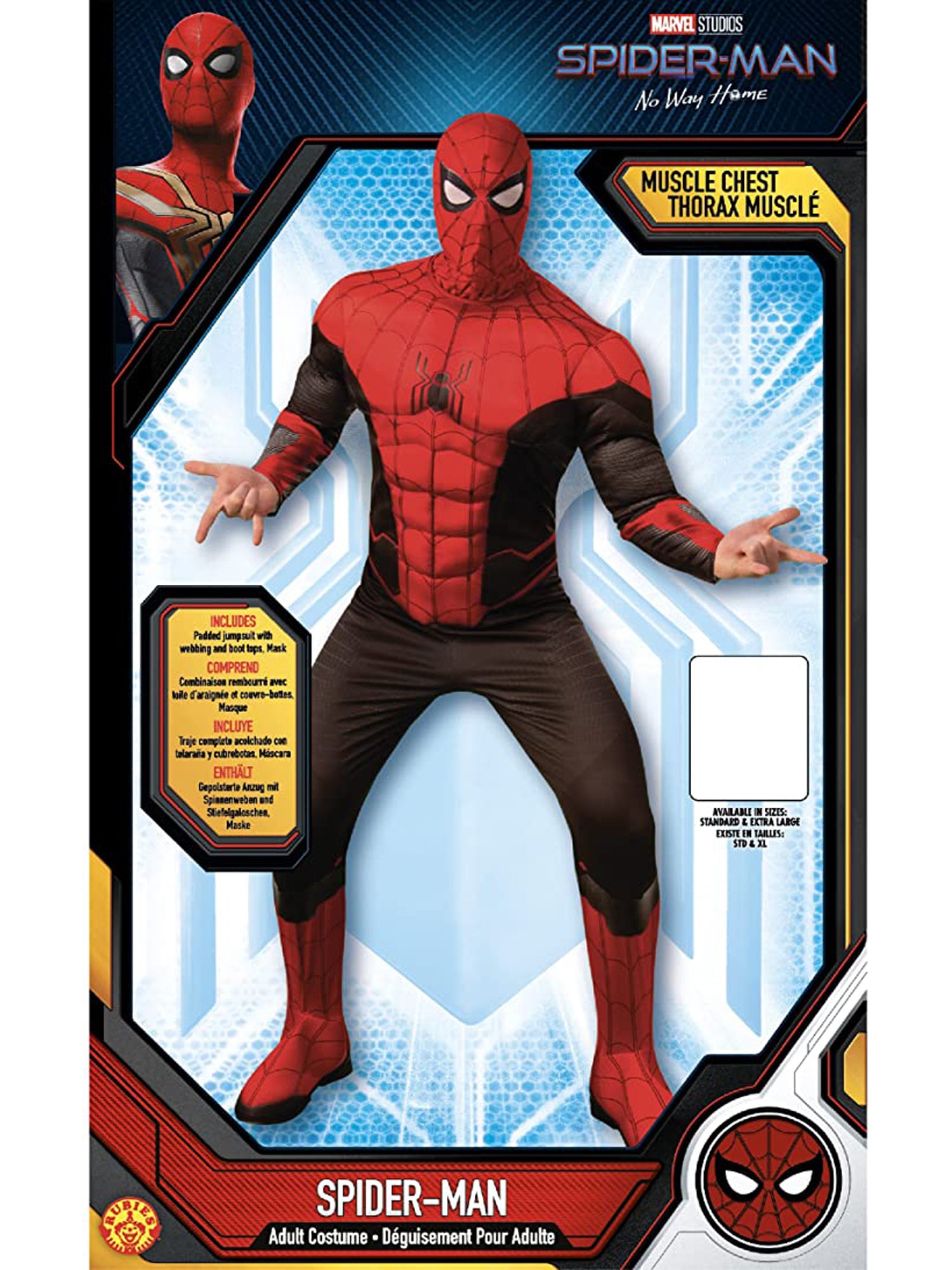 Spider-Man No Way Home Black And Red - Adult