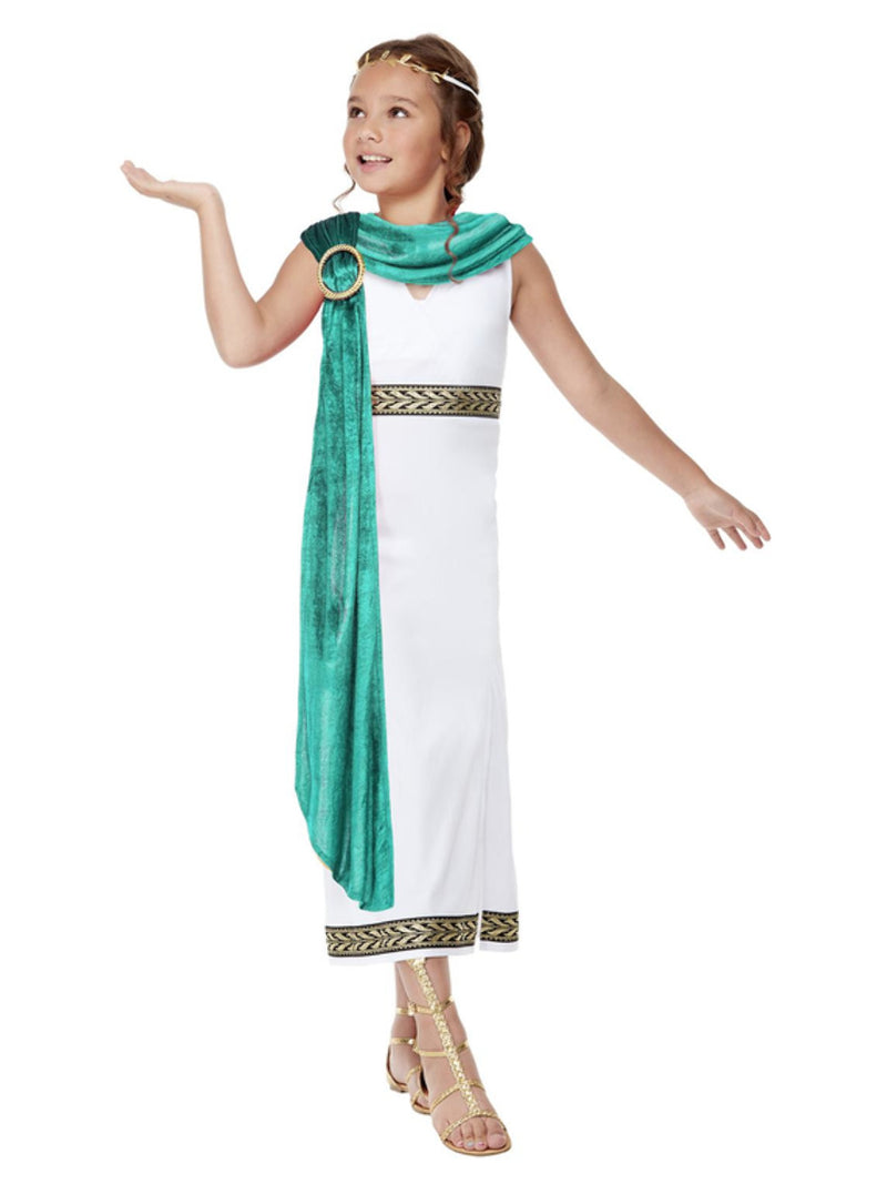 Deluxe Girls Roman Empire Costume - 1