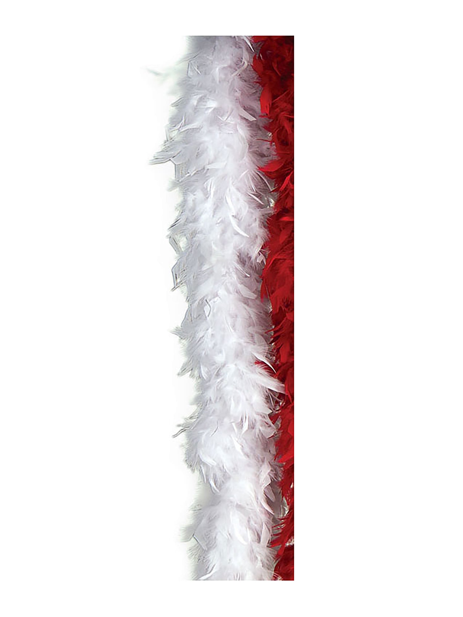Faux Feather Boa - White