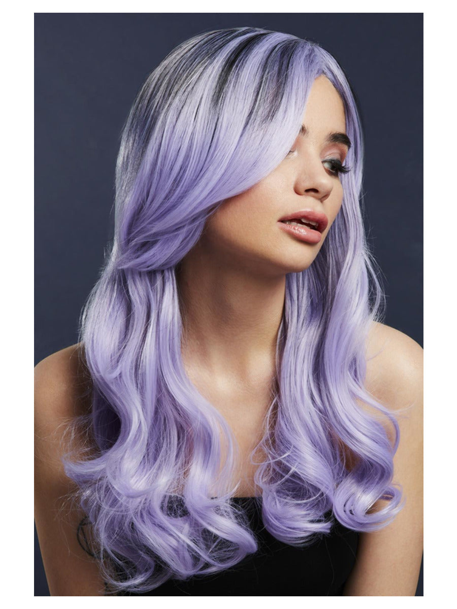 Fever Khloe Wig, True Blend, Lilac - 1