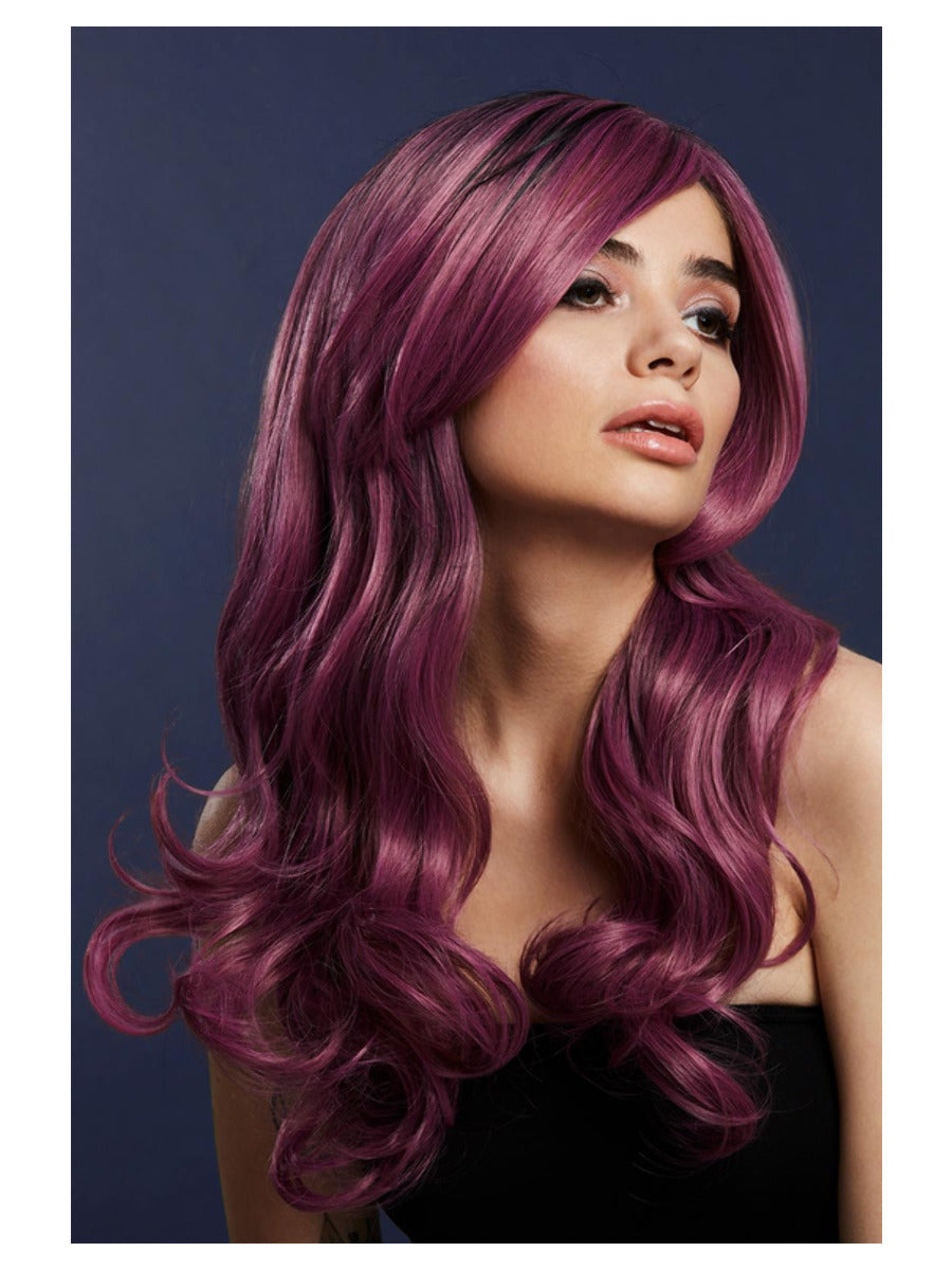 Fever Khloe Wig, True Blend,  Mauve - 1