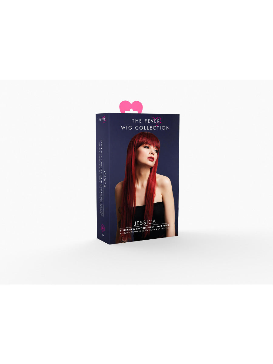 Fever Jessica Wig, True Blend, Ruby Red - 3