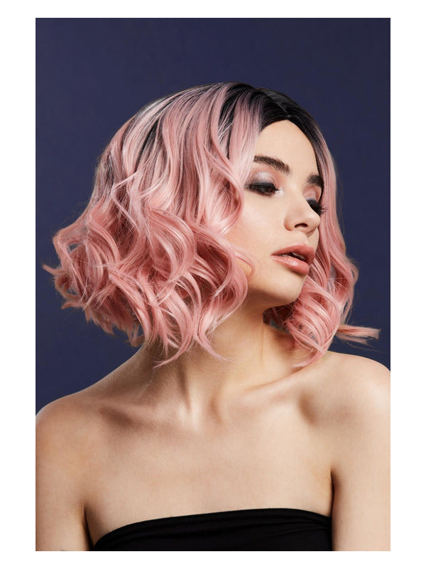 Fever Kourtney Wig, Two Toned Blend, Baby Pink - 2