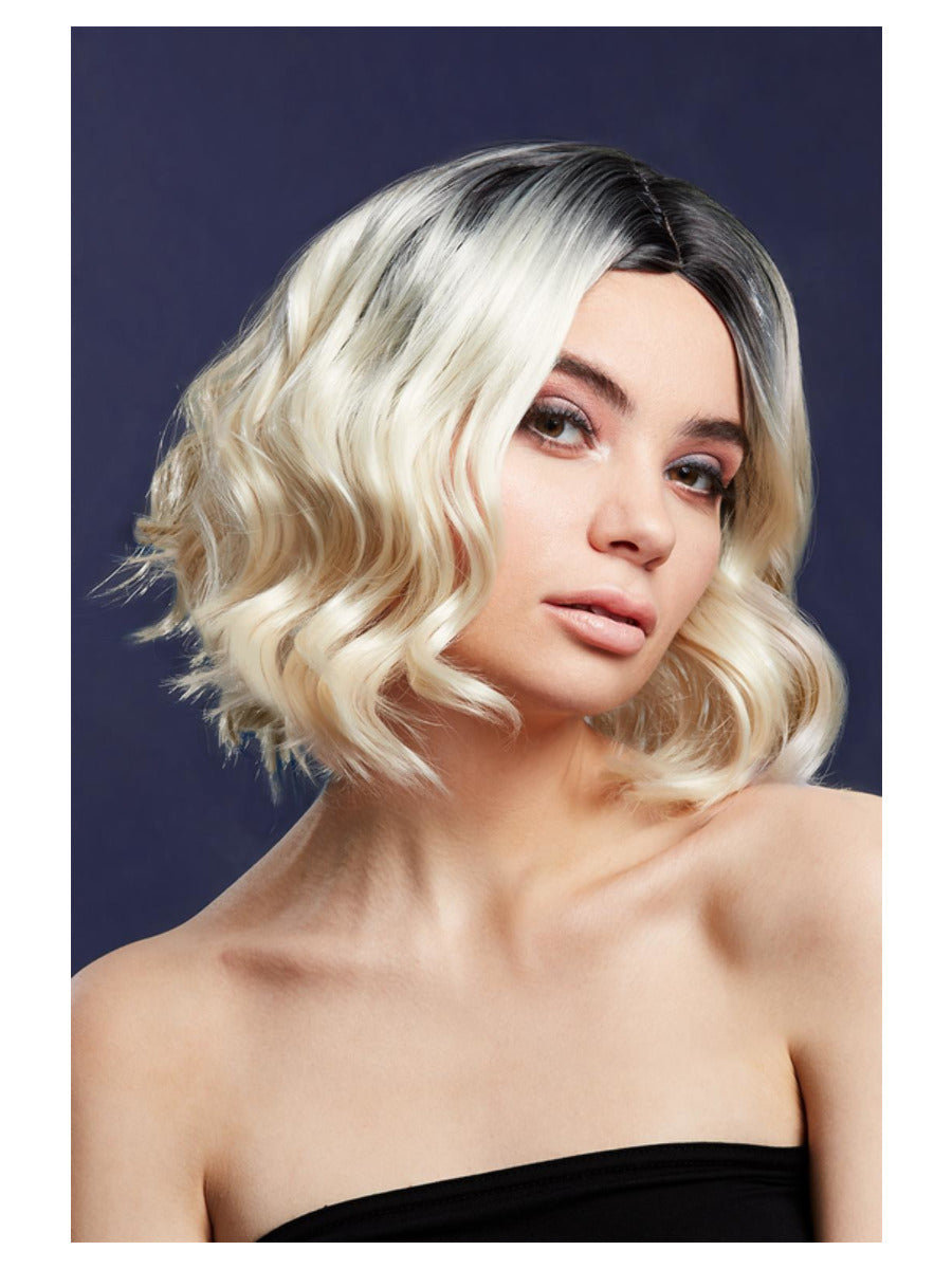 Fever Kourtney Wig, Two Toned Blend, Blonde - 1