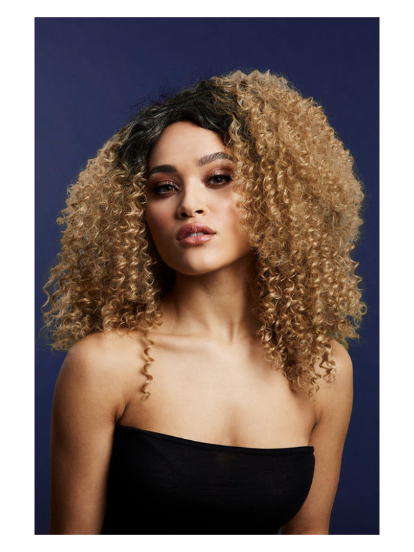 Fever Lizzo Wig, Caramel - 2