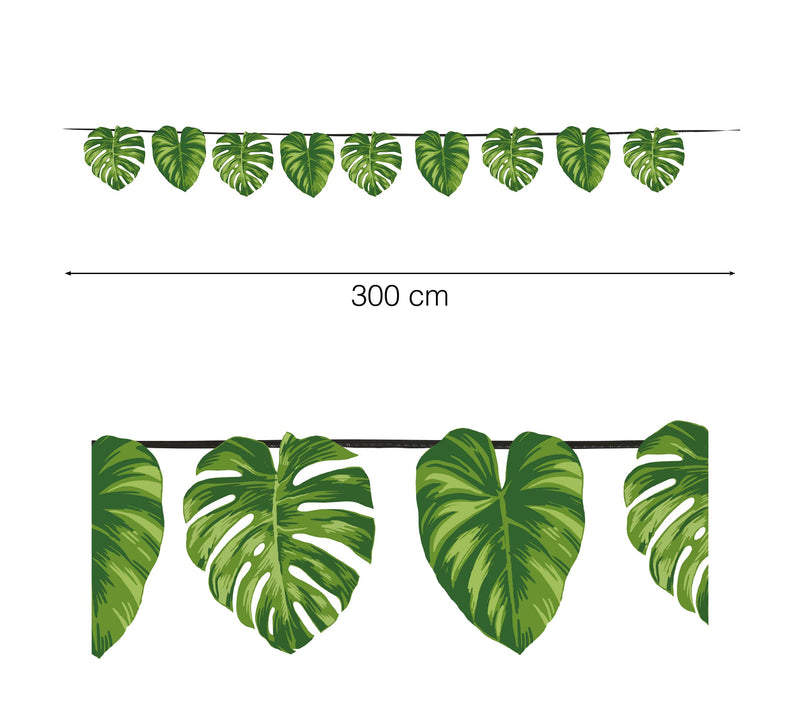 LEAVES GARLAND 15 PCS. 300 CMS.