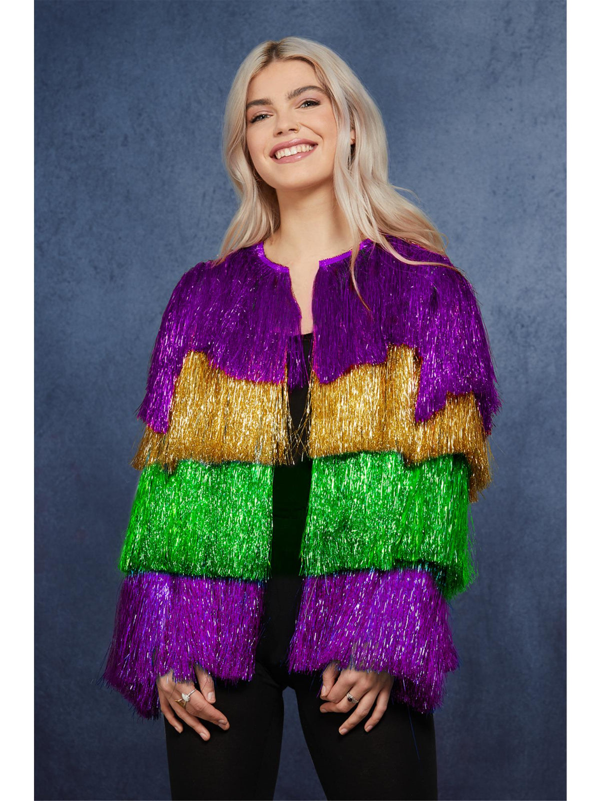Fever Tinsel Mardi Gras Jacket 1