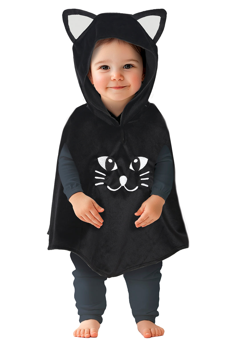 CUTE CAT PONCHO, BABY, 18 - 24 MONTHS