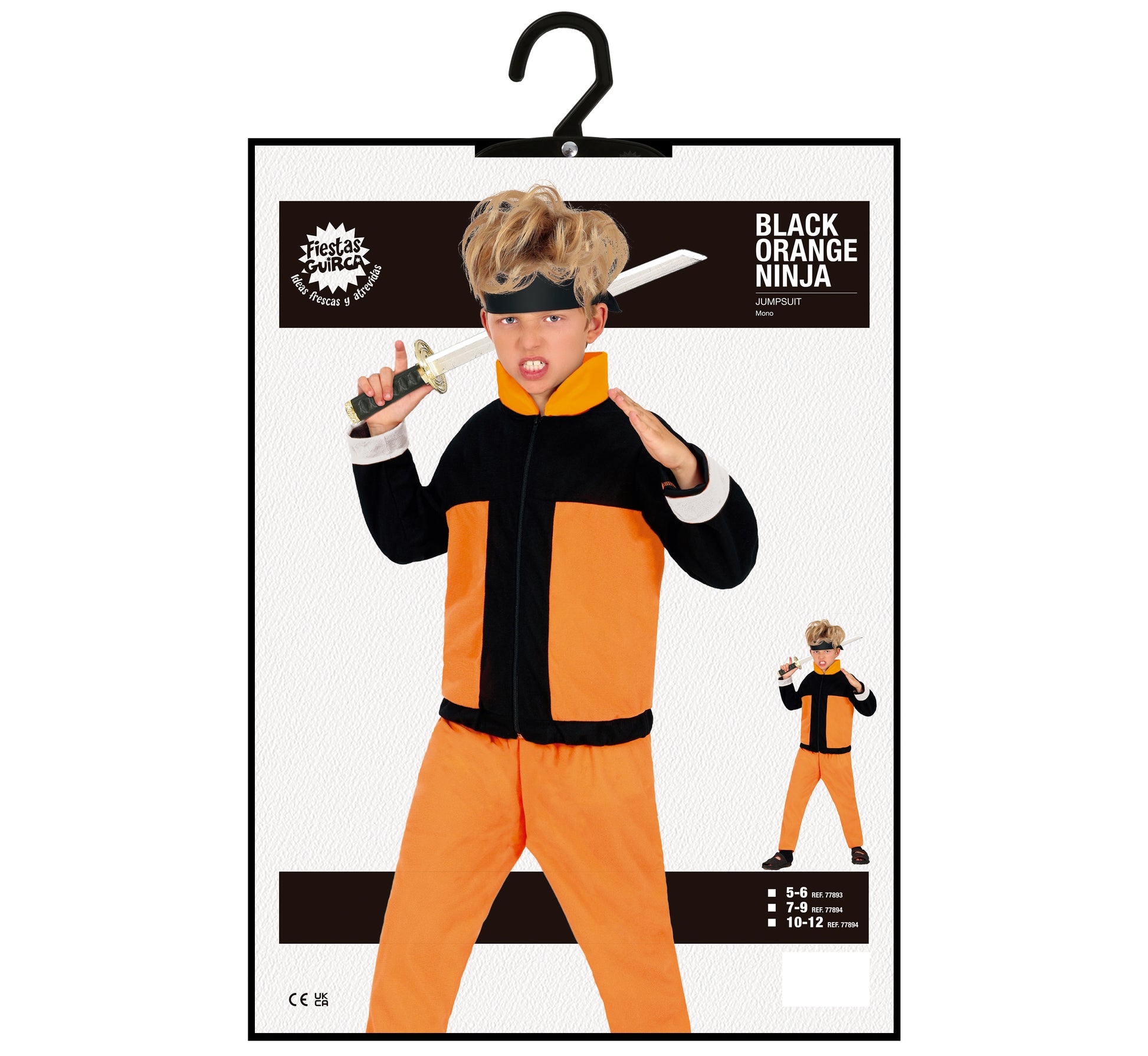 BLACK ORANGE NINJA