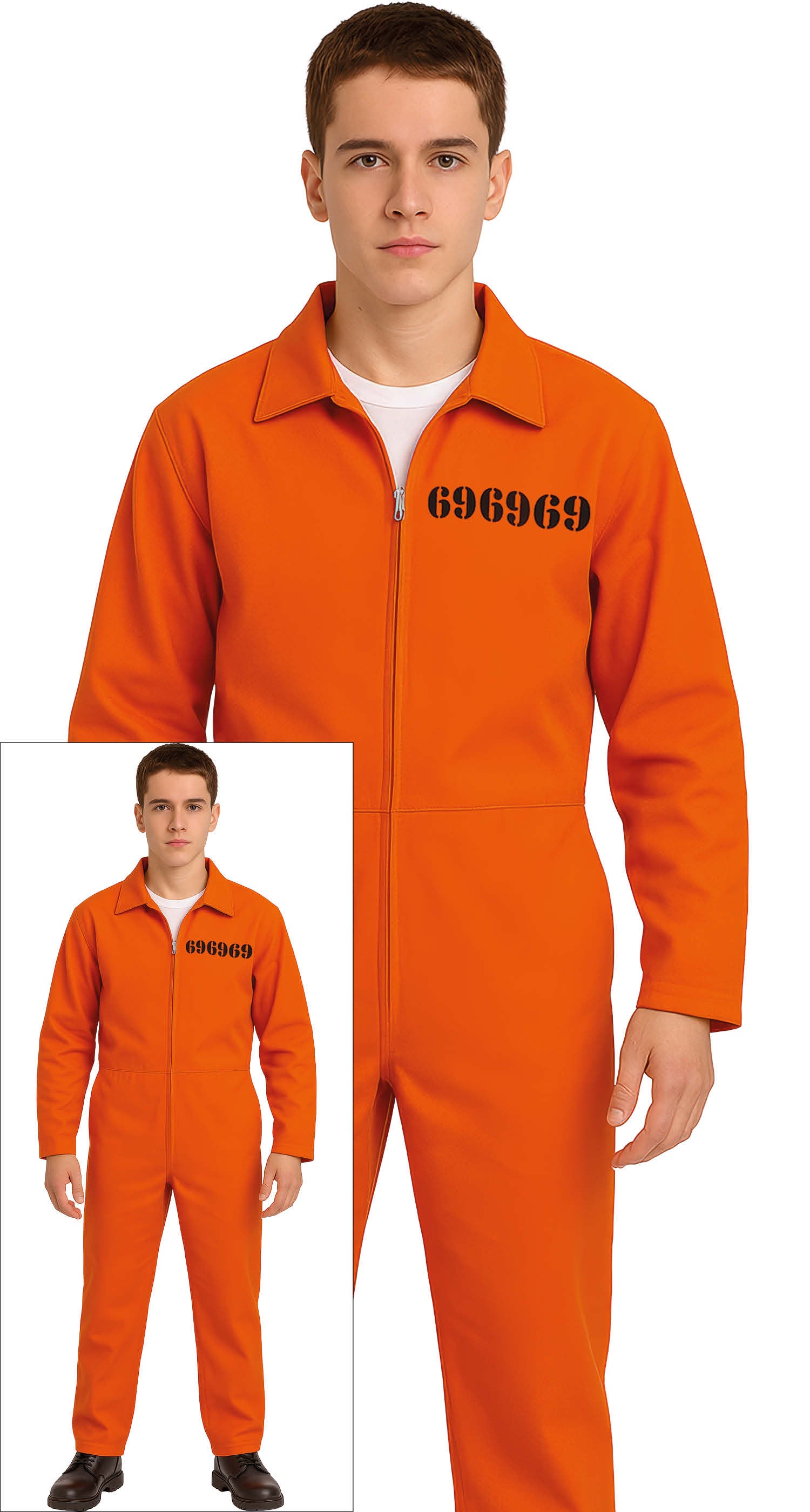 CONVICT ADULT TEEN SIZE 14-16 YEARS