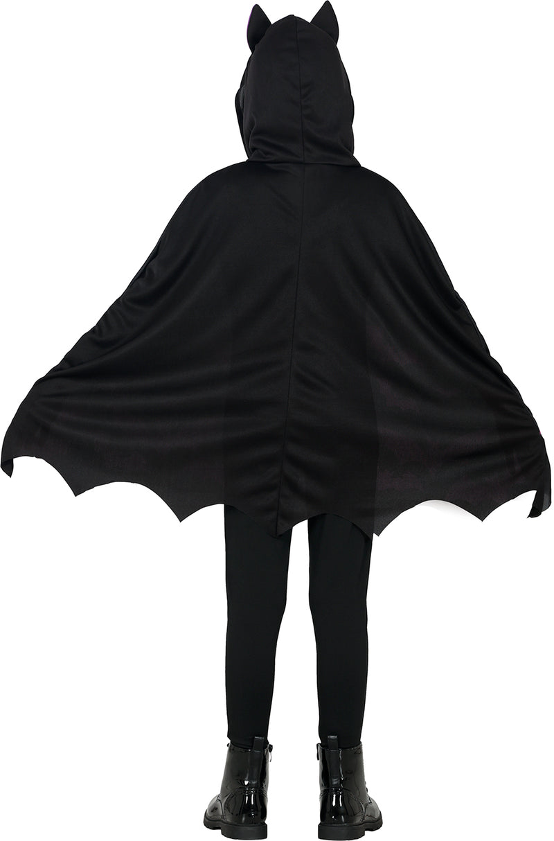 PURPLE PONCHO BAT, CHILDREN, 7 - 9 YEARS