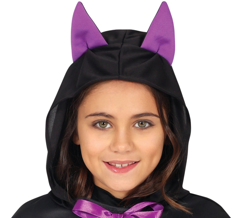 PURPLE PONCHO BAT, CHILDREN, 7 - 9 YEARS