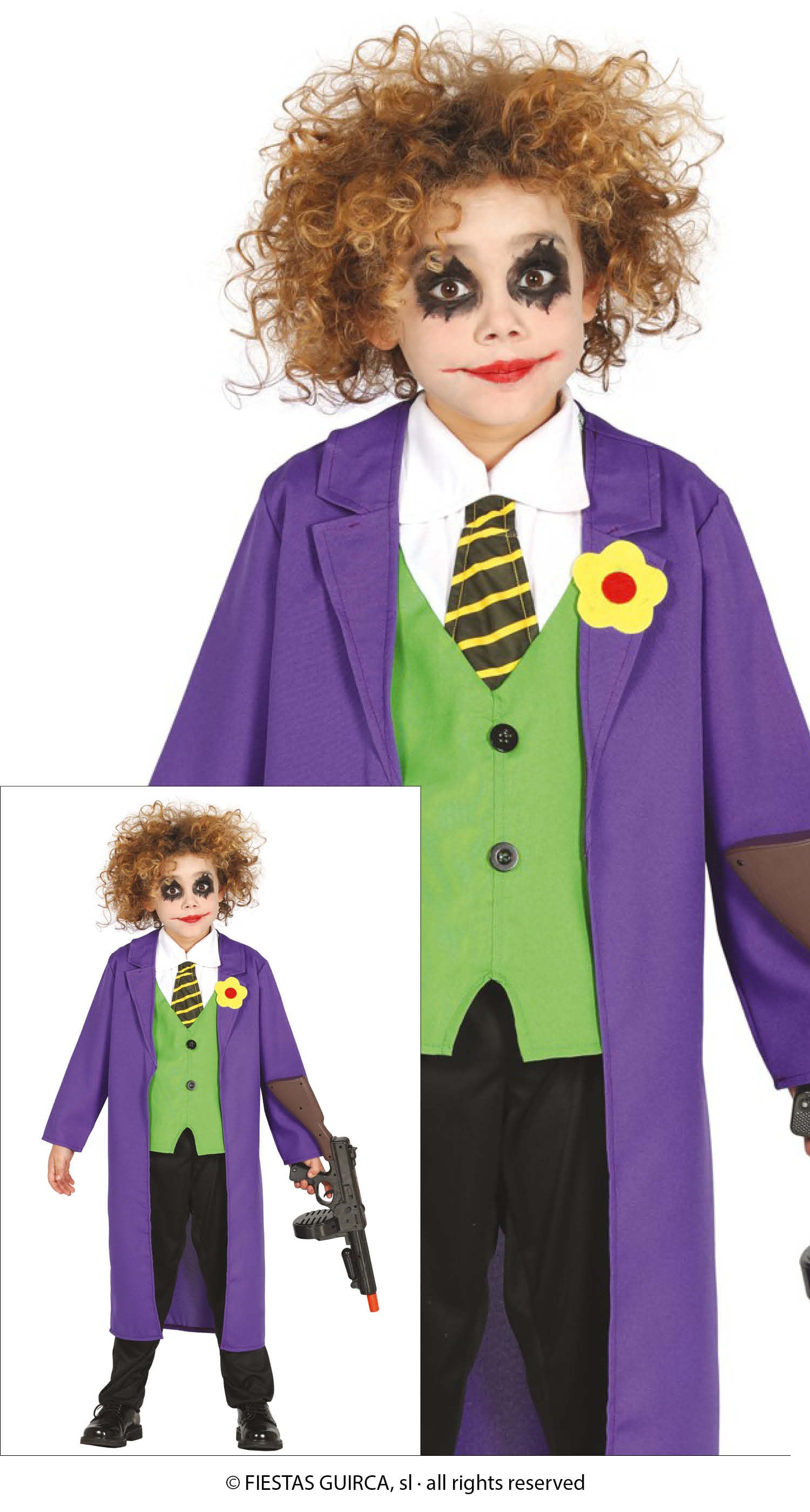 CRAZY BUFFOON SIZE 3-4 YEARS