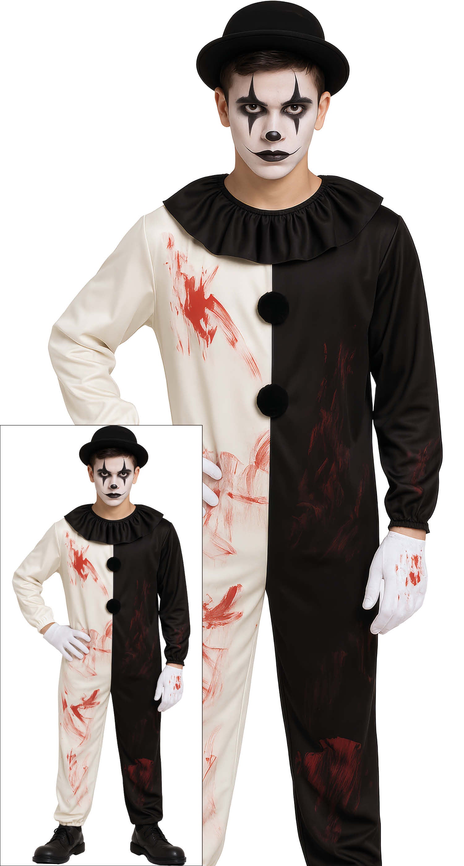 TERRORIFIC CLOWN, TEEN, 14 - 16 YEARS