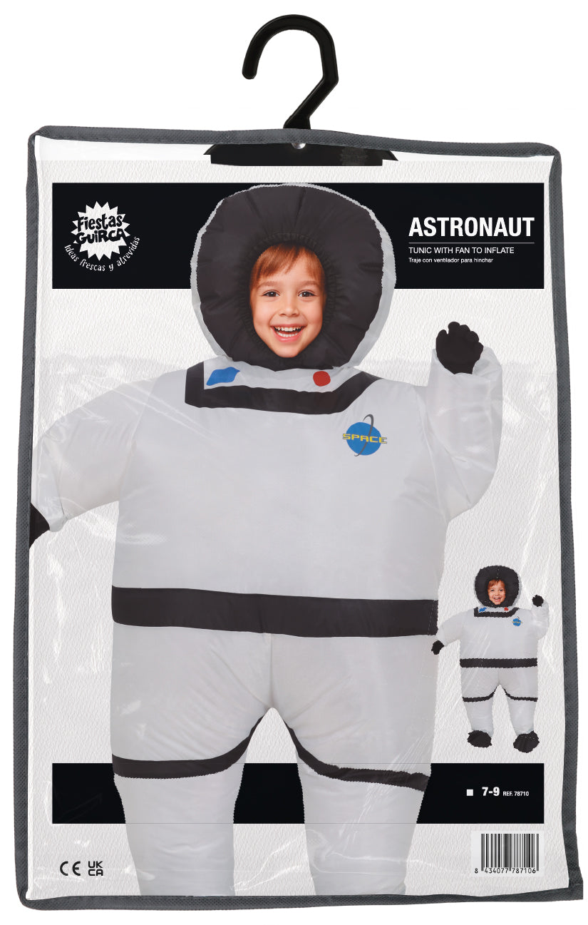 INFLATABLE ASTRONAUT, CHILDREN, 7 - 9 YEARS