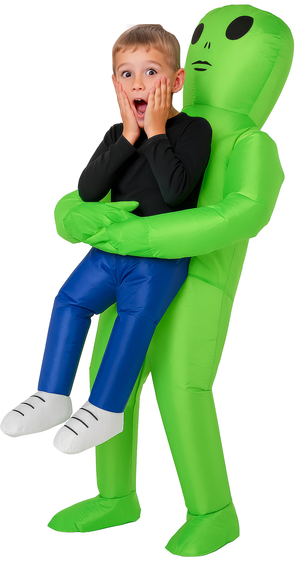 CARRYING ALIEN INFLATABLE, CHILDREN, 10-12 YEARS