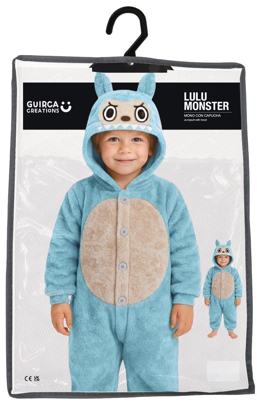 LULU MONSTER PYJAMA BLUE