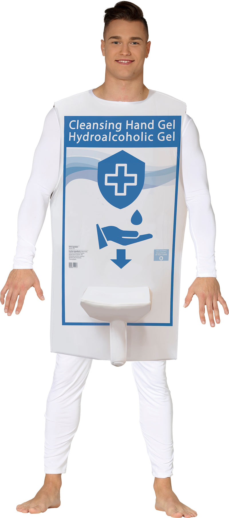 HYDRALCOHOLIC GEL DISPENSER COSTUME
