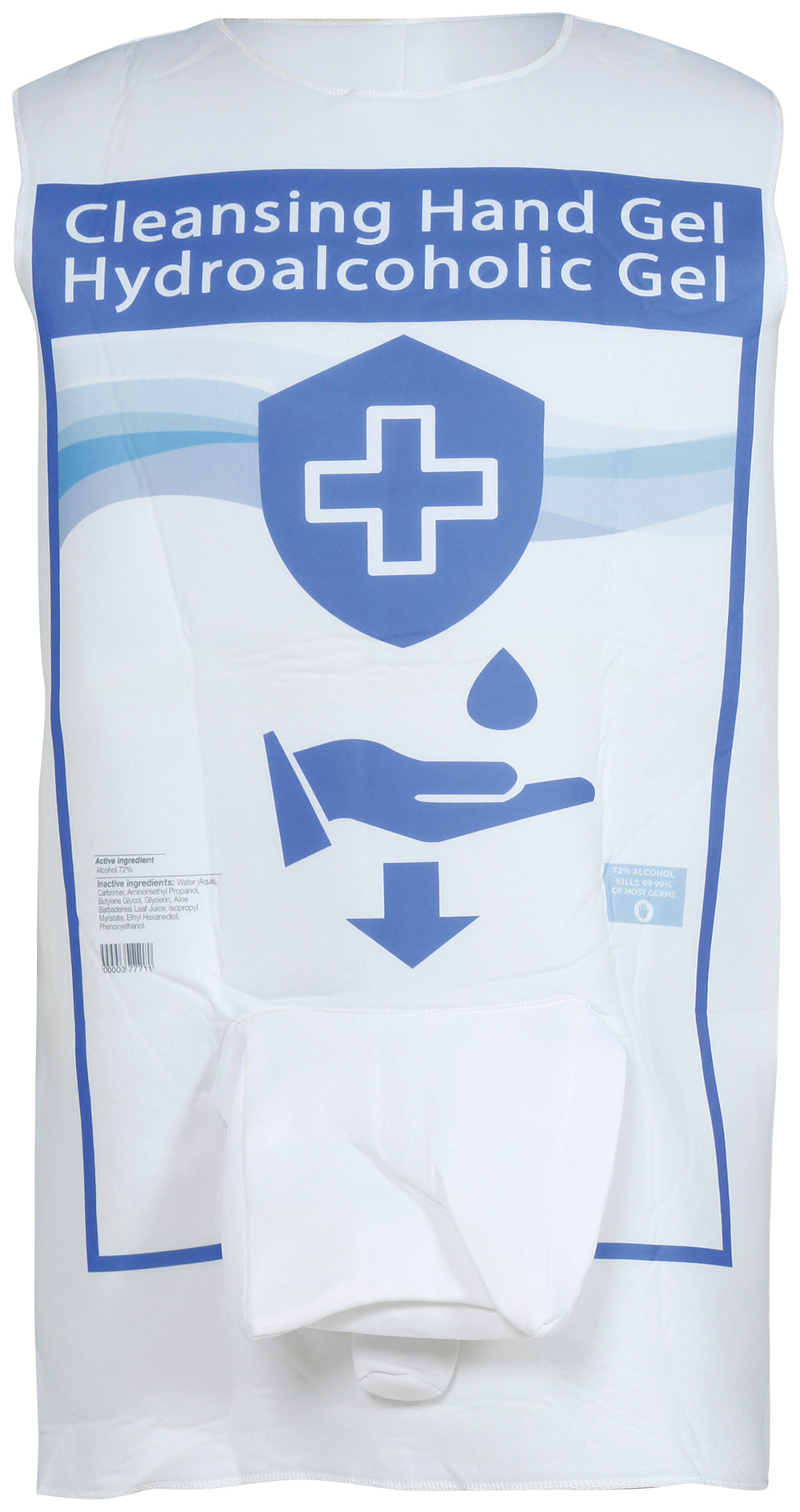 HYDRALCOHOLIC GEL DISPENSER COSTUME