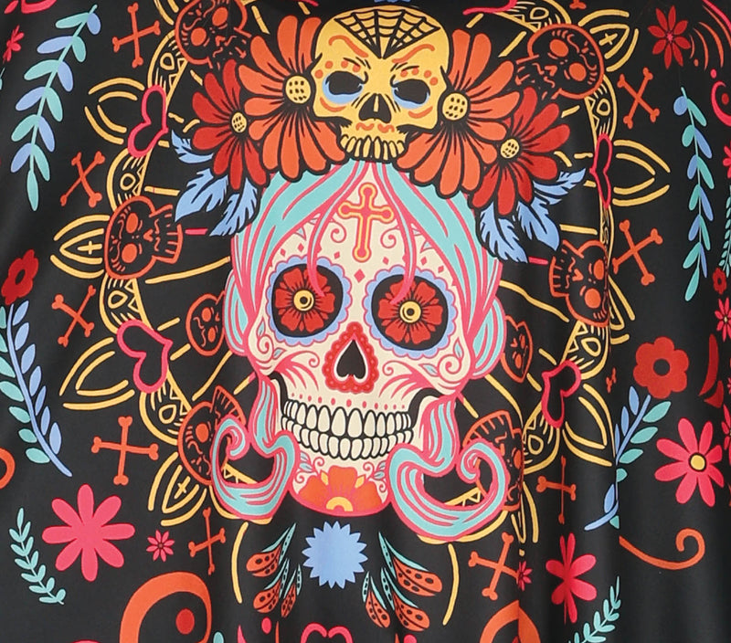 DAY OF THE DEATH PONCHO 38 - 40 (M)