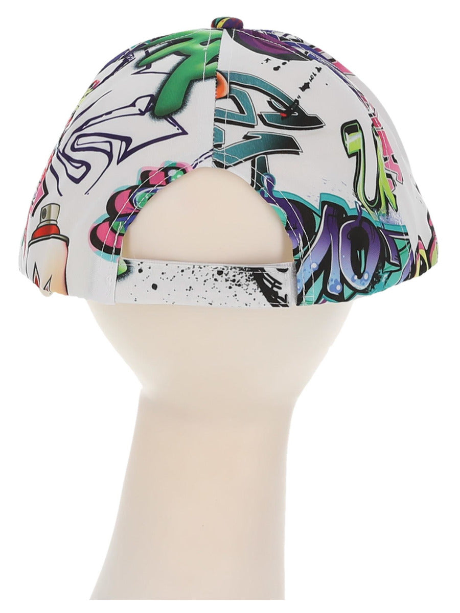 90s Graffiti Peaked Cap - 4