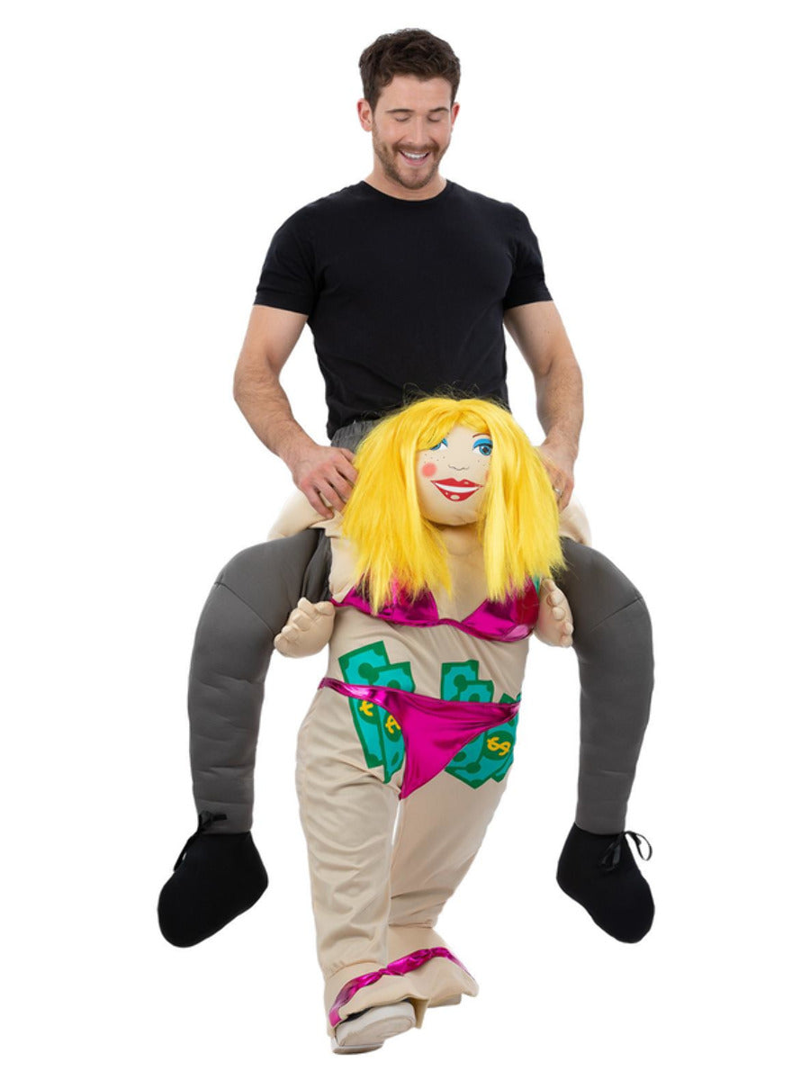 Piggyback Stripper Costume  - 1