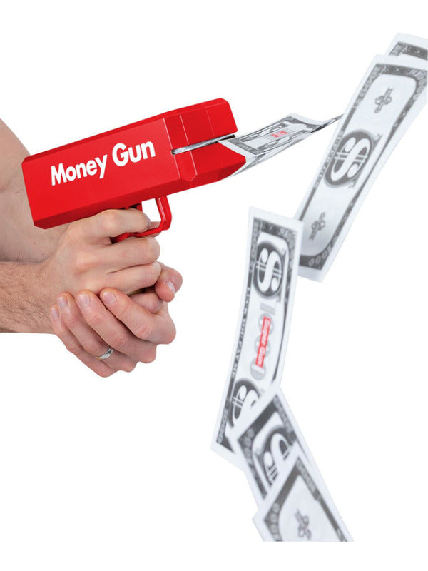 Make It Rain Money Gun, with 100pcs Paper Currency - 2