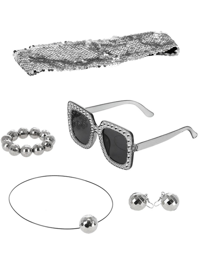 70s Disco Ball Jewellery Kit - 3