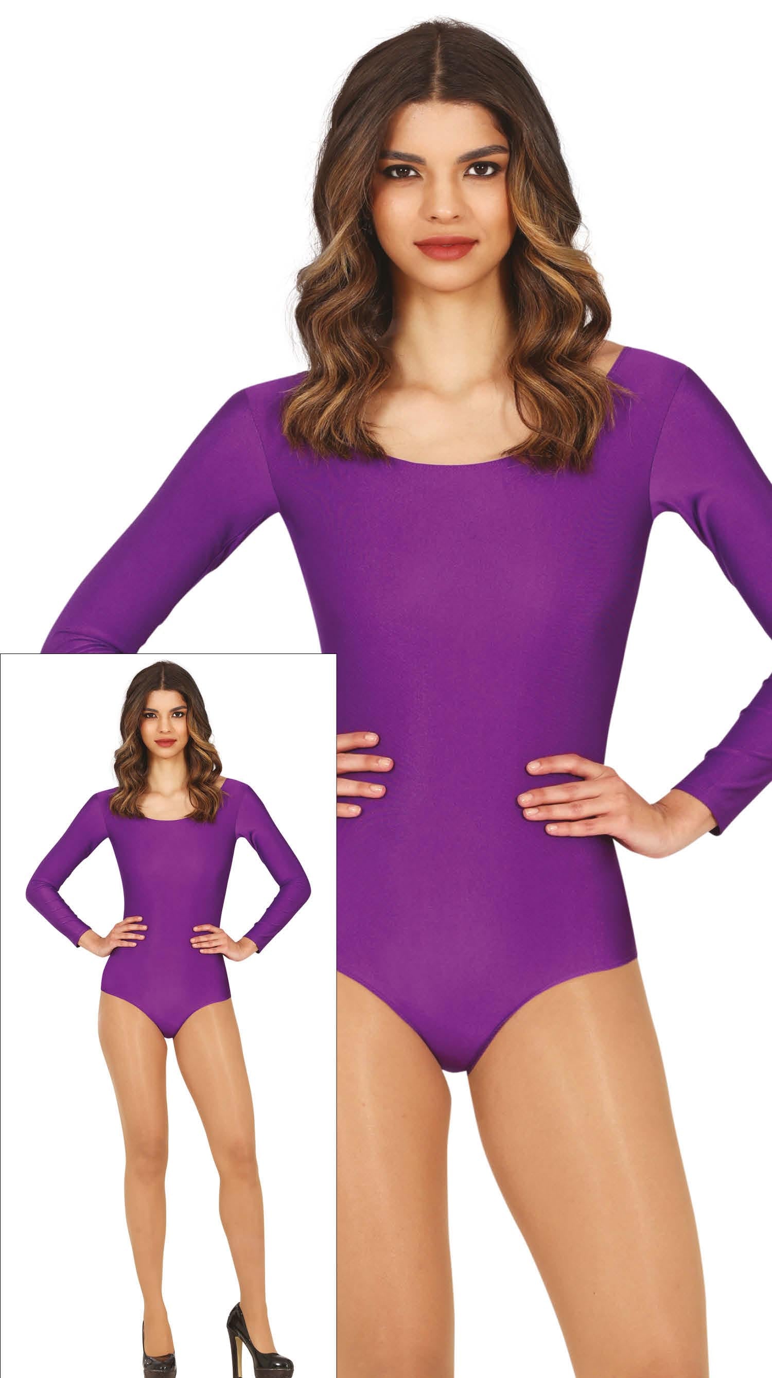 LONG SLEEVE PURPLE LEOTARD