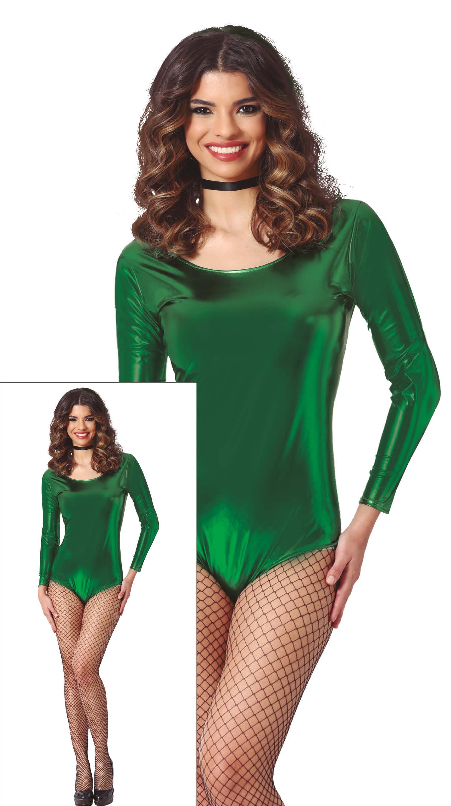 LONG SLEEVE GREEN LEOTARD
