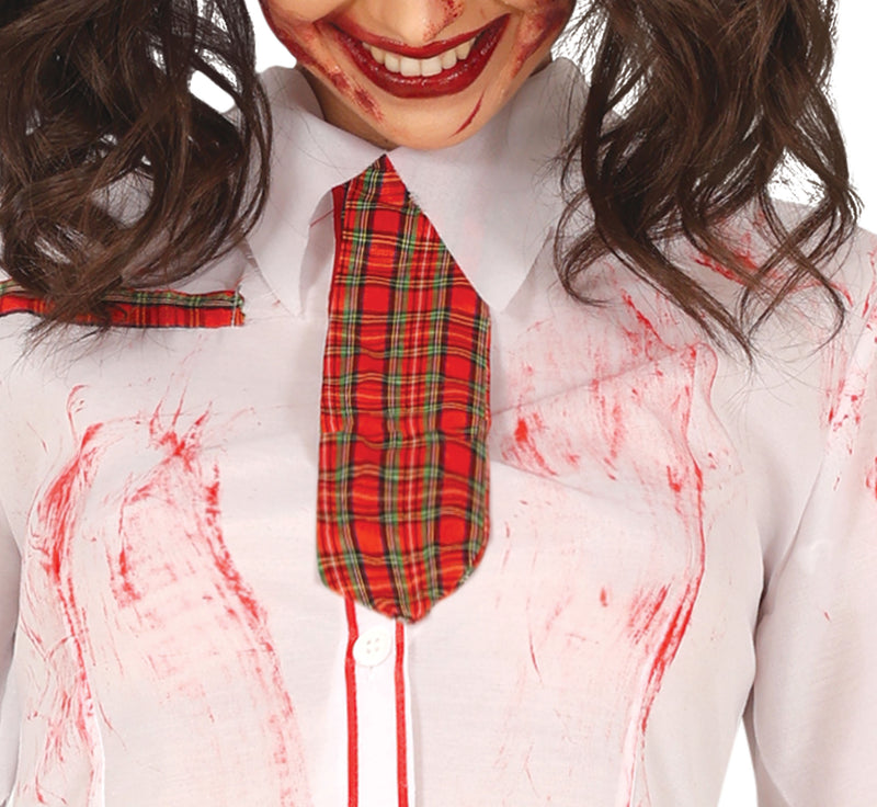 ADULT ZOMBIE SCHOOLGIRL, SIZE M 38-40