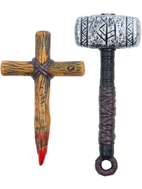 Vampire Slayer Stake & Hammer Kit - 2