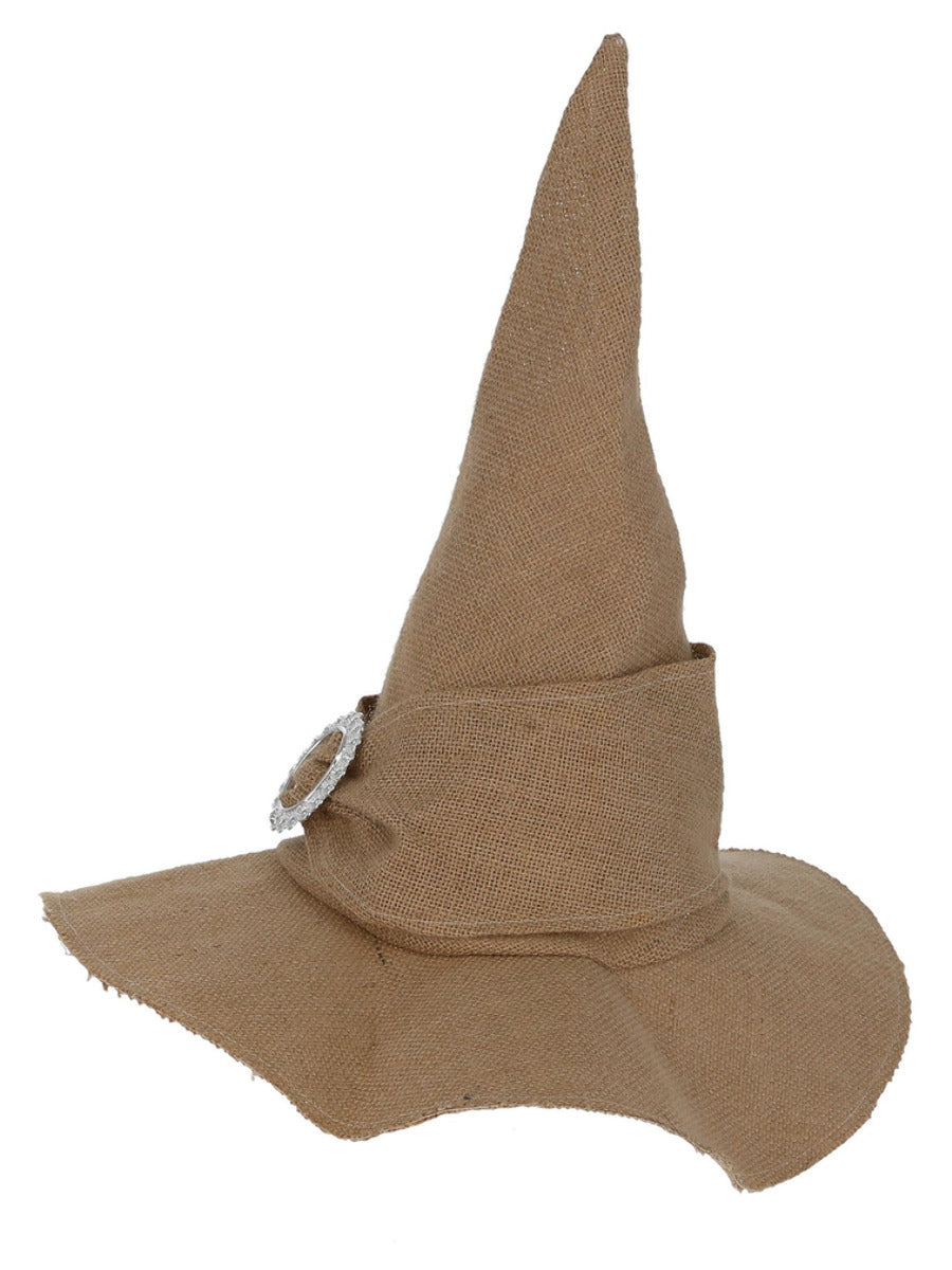 Burlap Witch Hat - 4