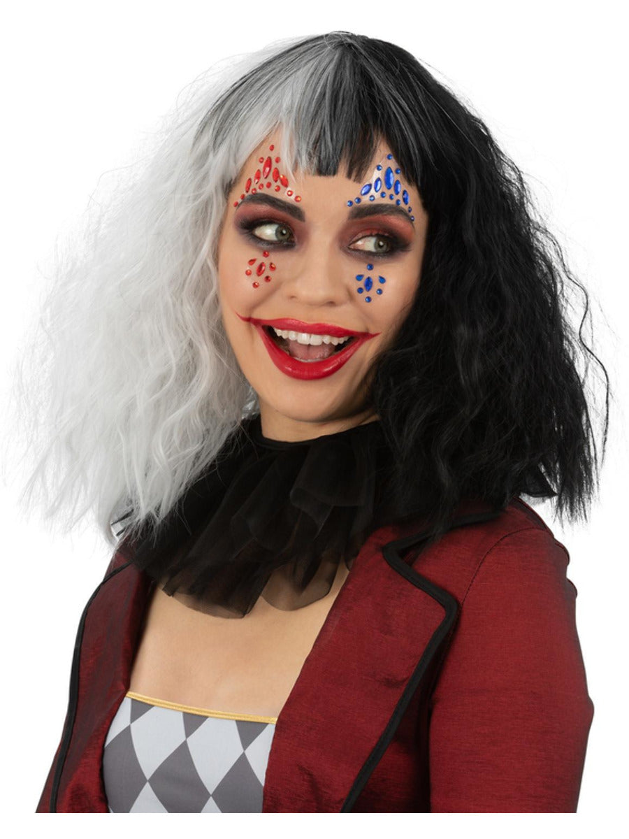 Smiffys Make-Up FX, Jester Face Jewels - 1