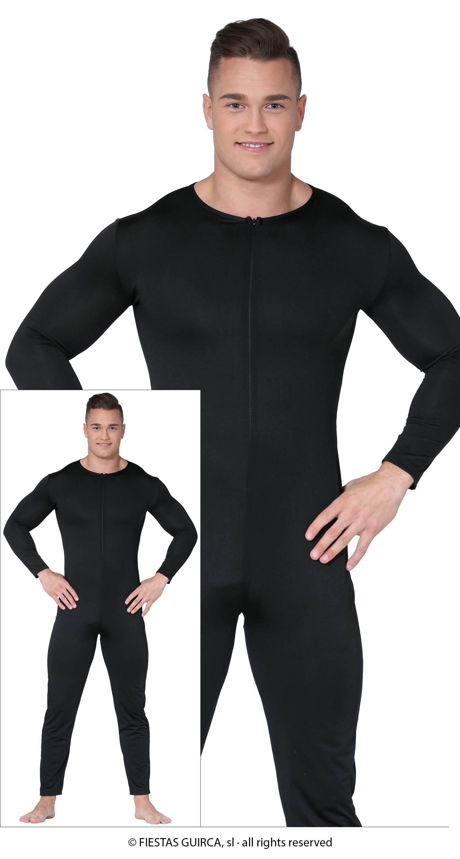 ADULT BLACK BODYSUIT