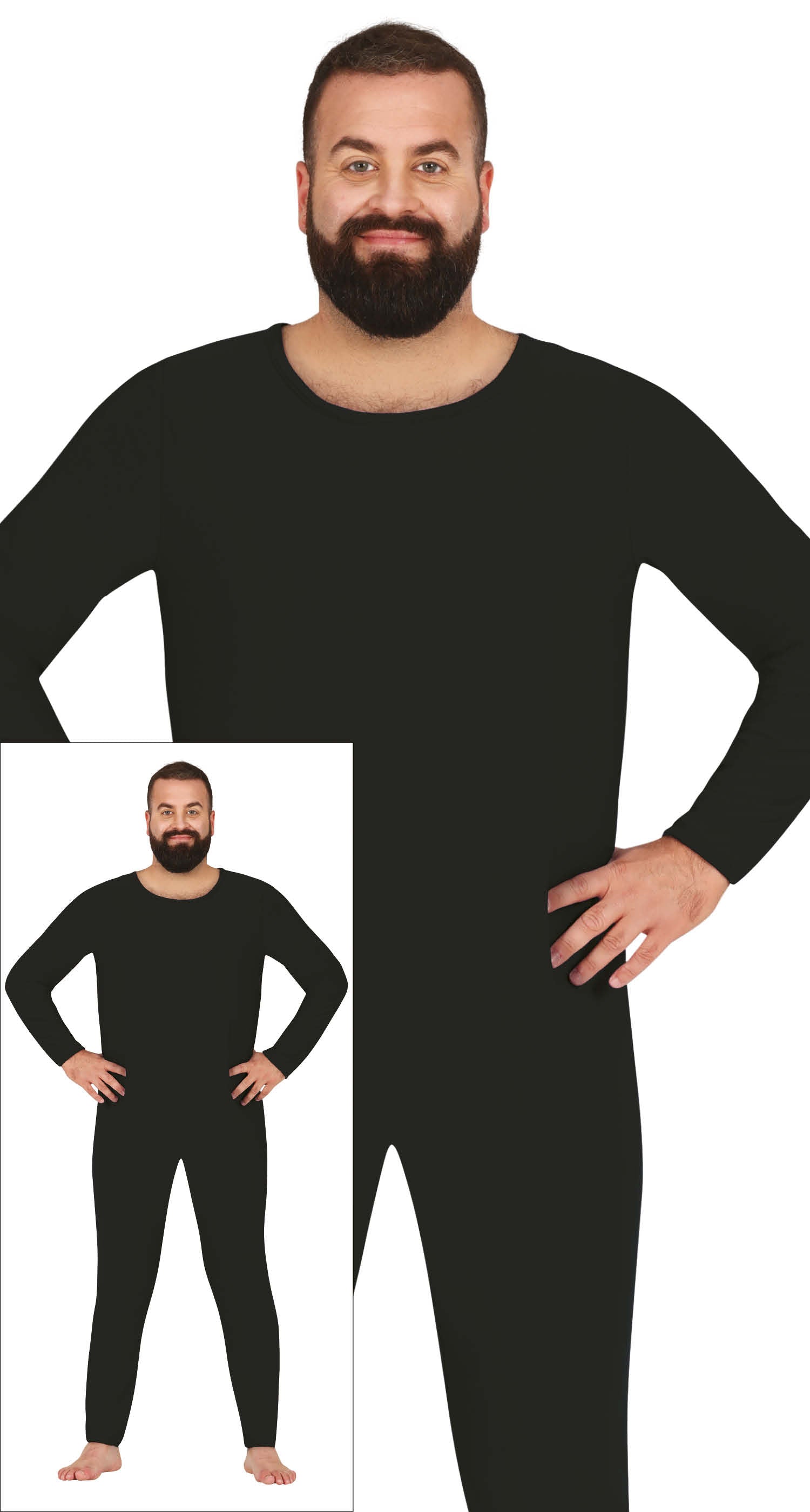 ADULT BLACK BODYSUIT
