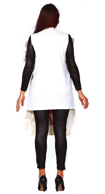 QUEEN OF HEARTS CARD ADULT SIZE L 42-44