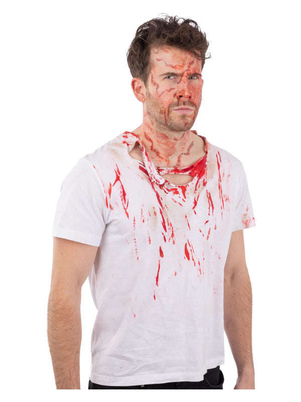 Smiffys Make-Up FX, Stapled Skin Tattoo Transfers - 2