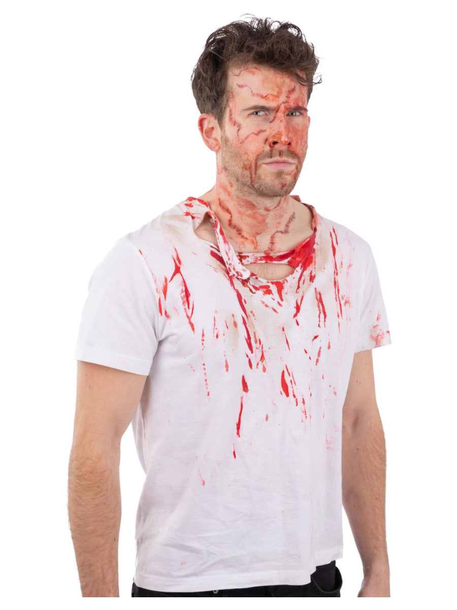 Smiffys Make-Up FX, Stapled Skin Tattoo Transfers - 1