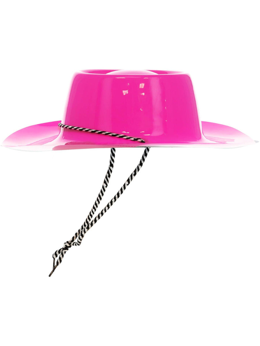 Neon Pink Cowboy Hat - 4