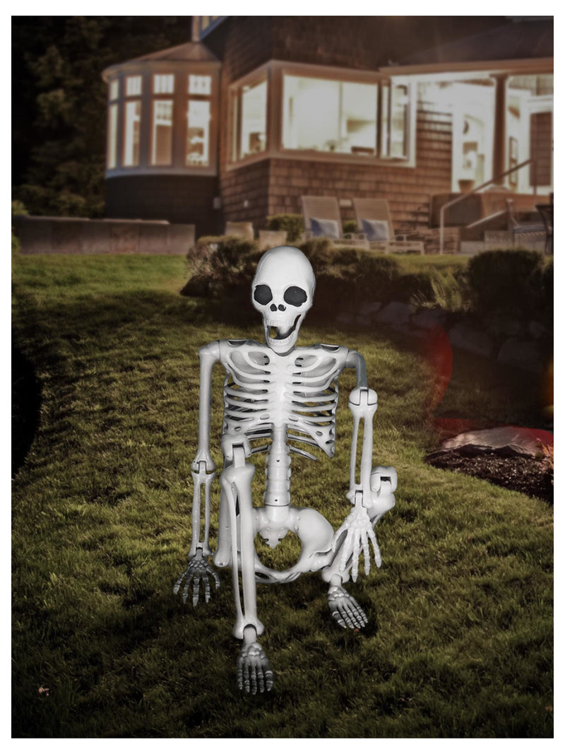 Lifesize Hanging Skeleton Prop, 150cm - 3