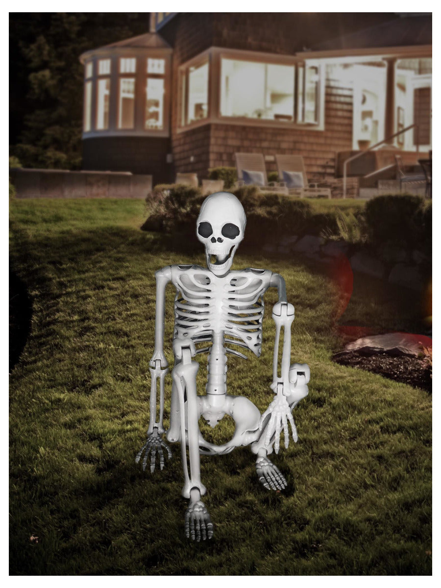 Lifesize Hanging Skeleton Prop, 150cm - 3