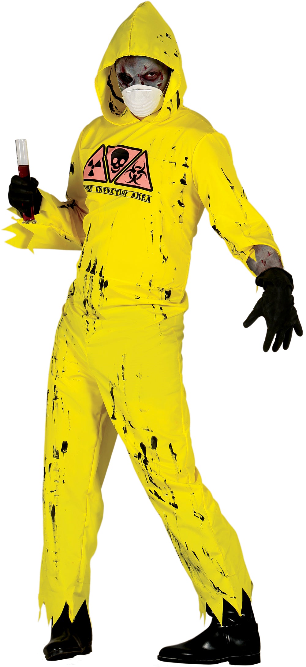 ADULT RADIOACTIVE ZOMBIE SIZE L 52-54