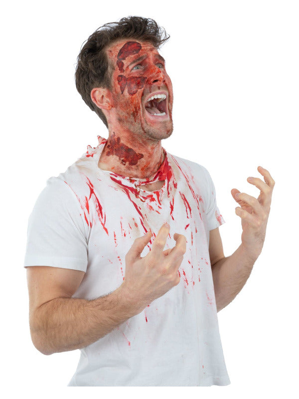 Smiffys Make-Up FX, Burnt Skin Tattoo Transfers - 2
