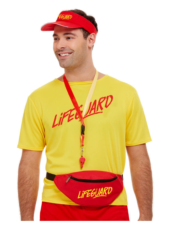 Unisex Lifeguard Accessory Kit, Red - 2