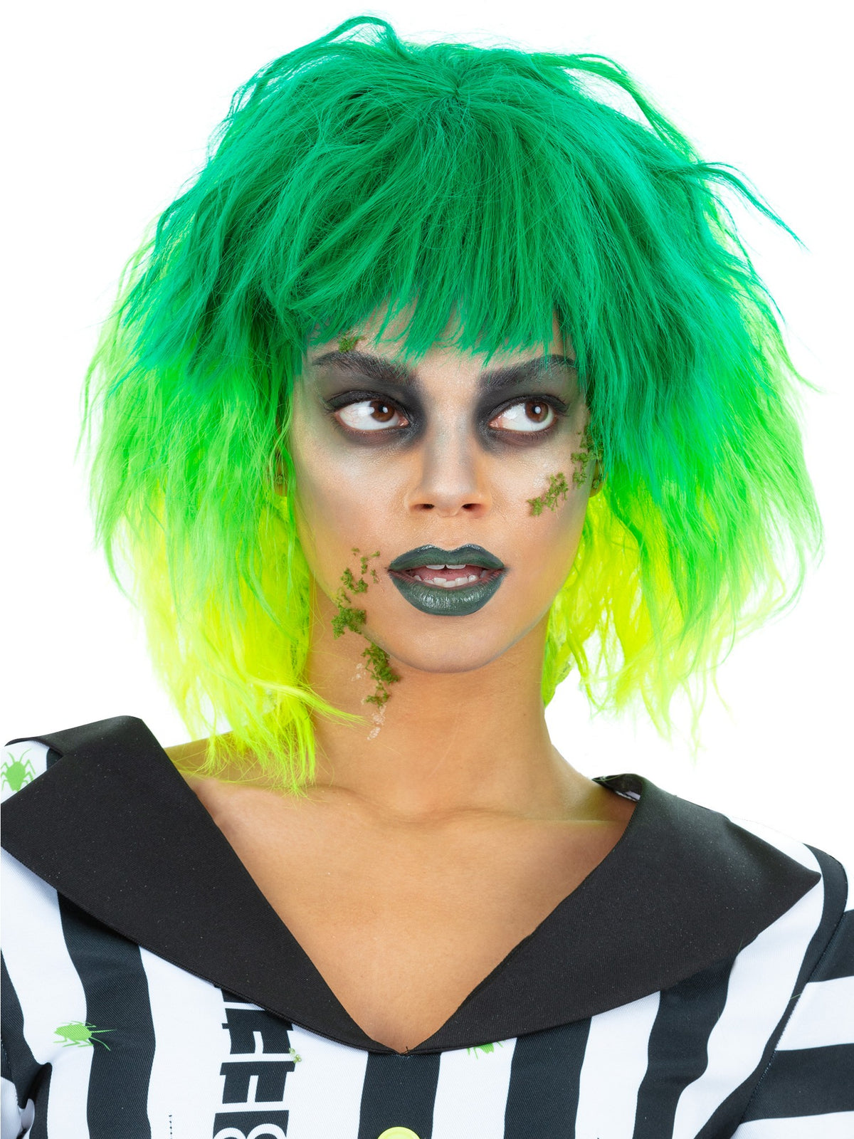 Smiffys Make-Up FX, Beetlejuice Kit, Trio Aqua Pot 1