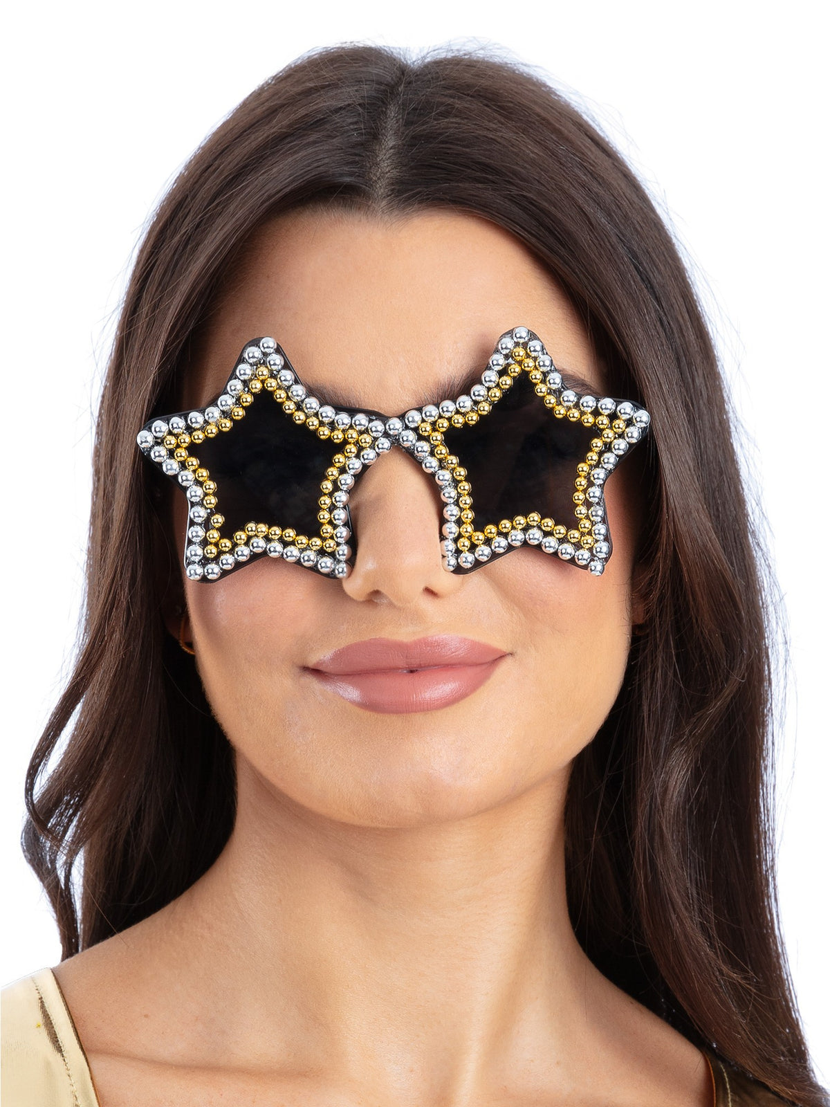 Gold & Silver Embellished Star Specs 1
