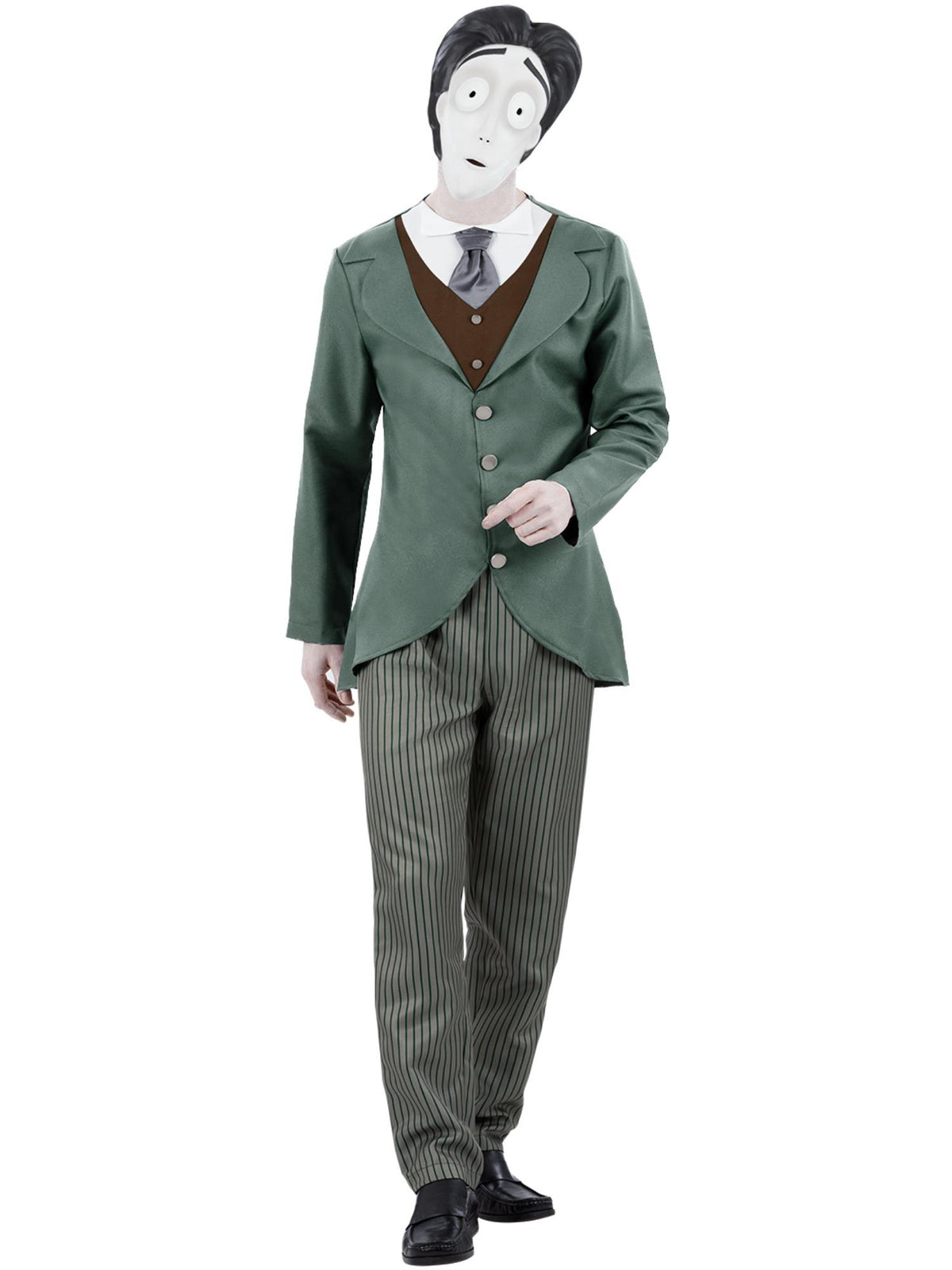 Corpse Bride, Victor Van Dort Groom Costume, Mask, 1
