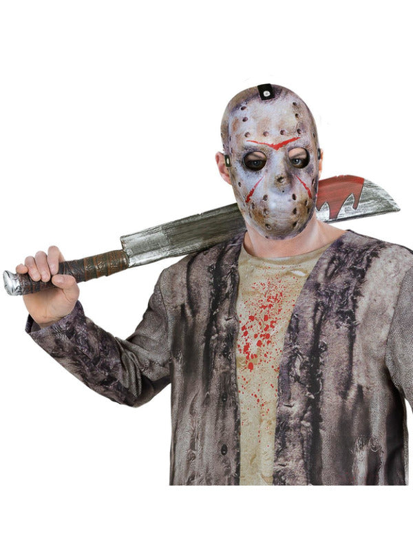 Friday The 13th, Jason Voorhees Machete & Mask Kit - 2