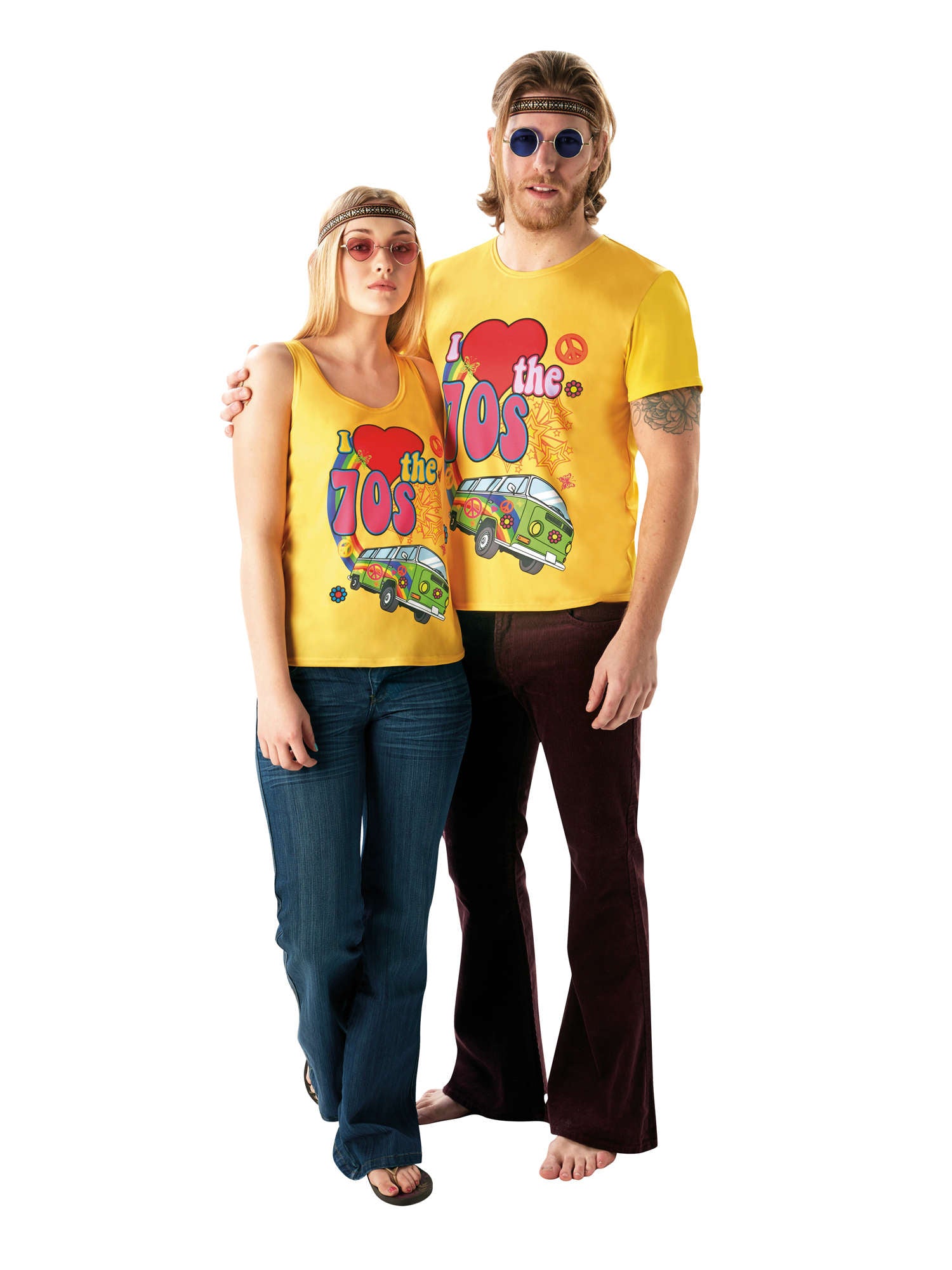 I Love The 70's Vest Top